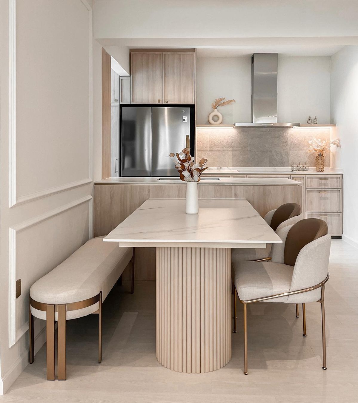 Dining Table + Bench Sets