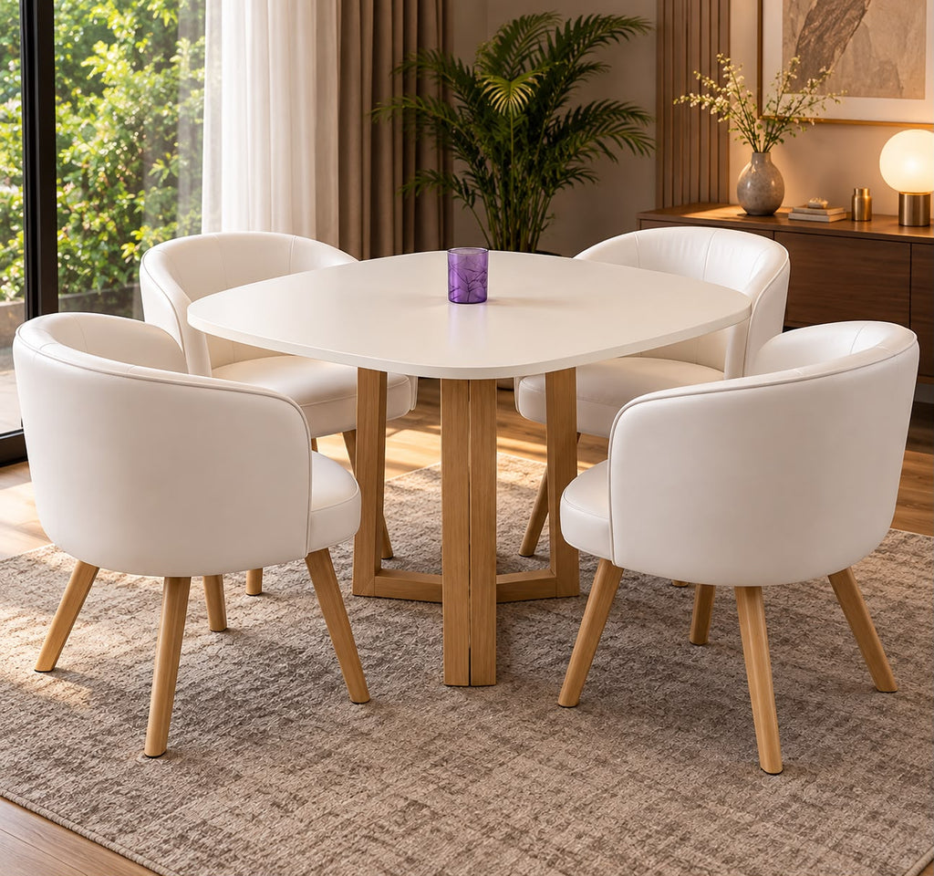 Haven Compact Round Dining Table Set