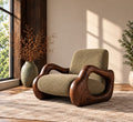Sage Wooden Lounge Chair