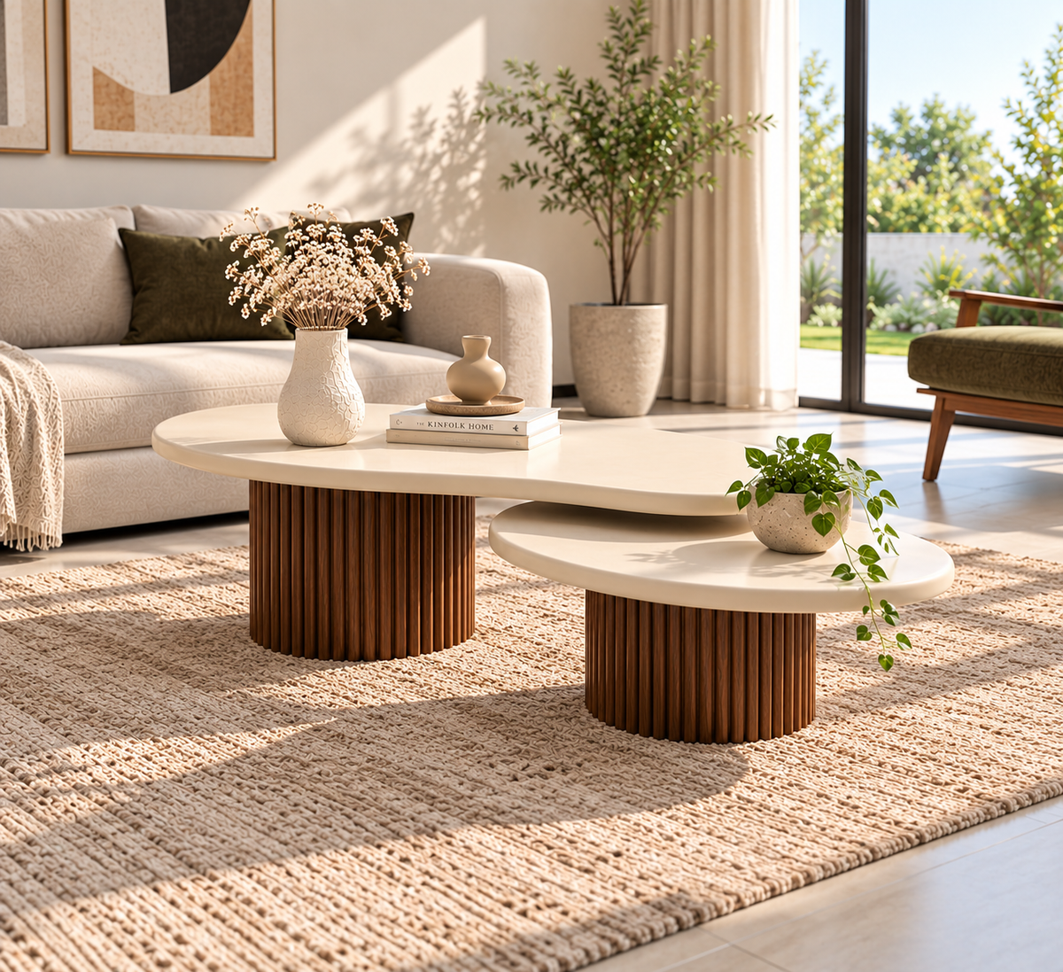 Luna Nesting Coffee Table Set
