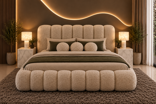 Luxury Bubble Upholstered Bed