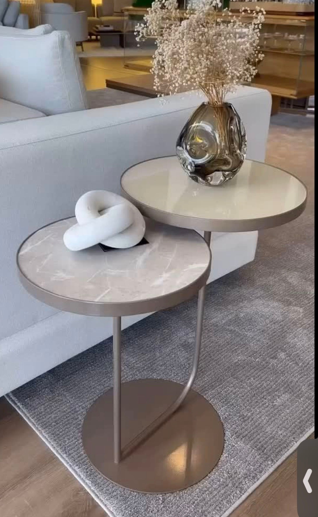 Nook Round Nesting Side Table