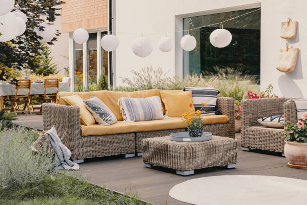 3-Seater Fabric Sofa